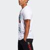 Adidas James Harden Tribute Print Short Sleeve T-Shirt Men Tops White FM4778