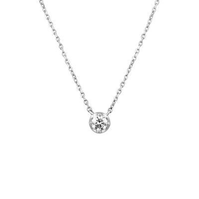 Collana Diamanti Platino 111933125001 [Yondo Sea] Circa. 0,1 ct da donna