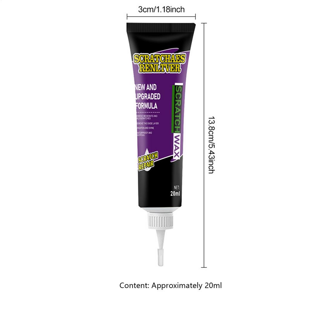 

Car Scratch Remover 20ml Car Paint Scratch Remover Cream Vehicle Coating Detailing Tool For Restoration ExteriorSUV Truck RV