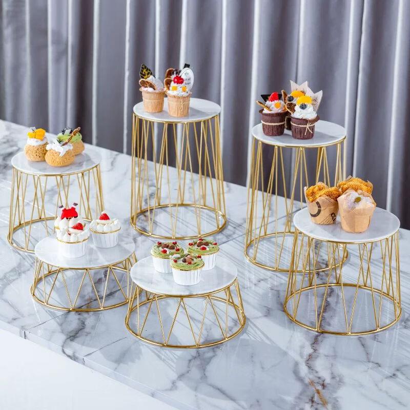 Stainless Steel Buffet Dessert Display Stand