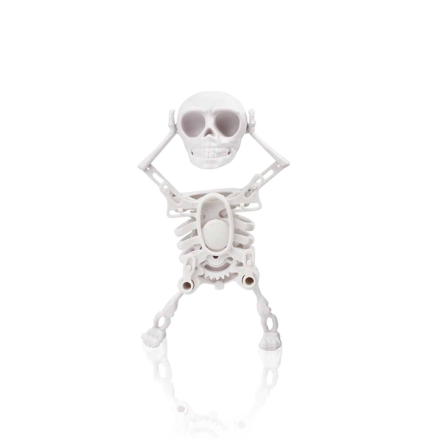 

Latest Unique Skeleton Dancing Swinging Clockwork Fun Plaything Nice Decor Good Gift For Kids Playful Dance Trick