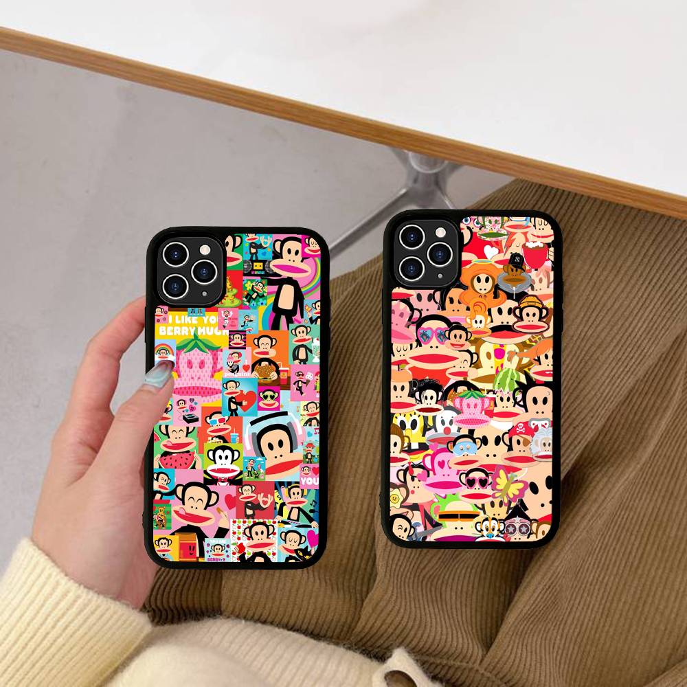 Famous Luxurious P-paul F-frank Phone Case For IPhone 17 Pro 16 Plus 16 Pro Max 15 14 13 12 11 PC+TPU Back Cover