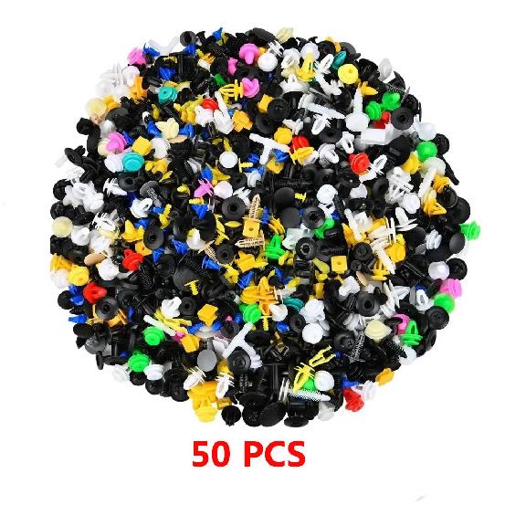 1000Pcs Mixed Car Buckle Car Bumper Door Panel Fixed Clip Universal Car Clip Mixed Car Bumper Fender tive Door Panel Prot 50pcs