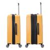 Set of 3 Expandable Suitcases - 100% ABS - LYS Paris 350/3 - Yellow
