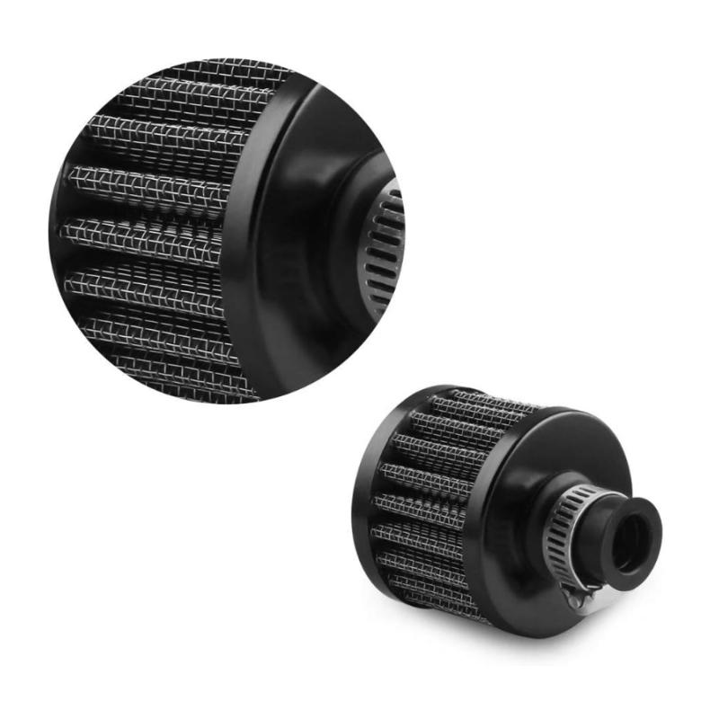 6 colori 12mm Filtro Aria Mini - Filtro Aspirazione Aria Fredda Universale Sfiato Turbo Sfiato Filtro Aria Per Auto e Moto