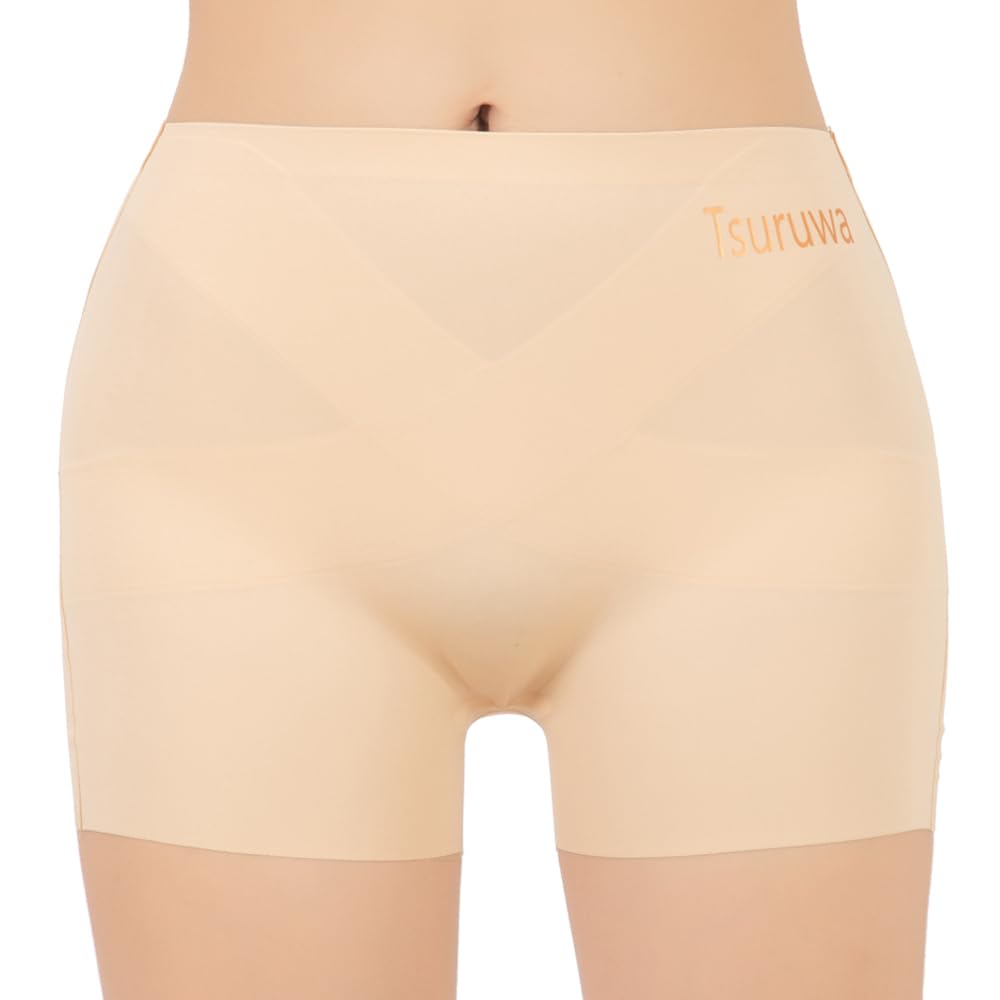 

Пояс Tsuruwa Корректирующее белье для таза Живот Таз Изогнутый Красивый Послеродовой уход Размер Трусики, Пояс, Трусики, Цельный пояс, Подтягивающий бедра, бежевый