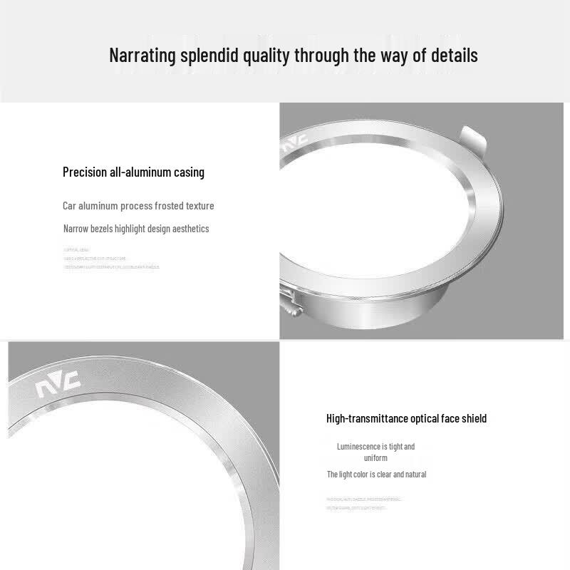 NVC 6W LED Recessed Downlight