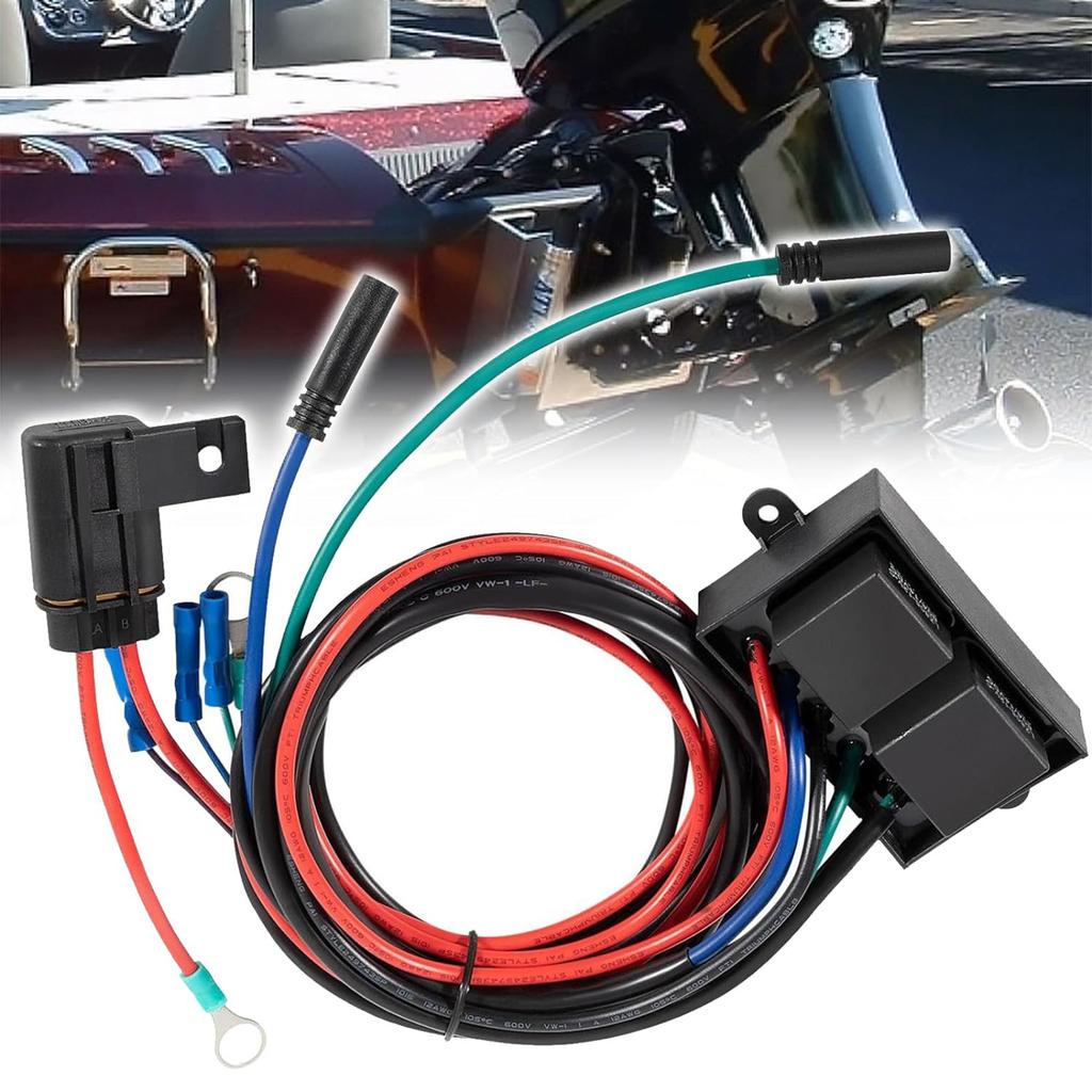 Relay Harness Jack Plate Wiring Parts Kit Replace AHJRELAYKIT-2-DP for 2014-Present Atlas Series Outboard Motor