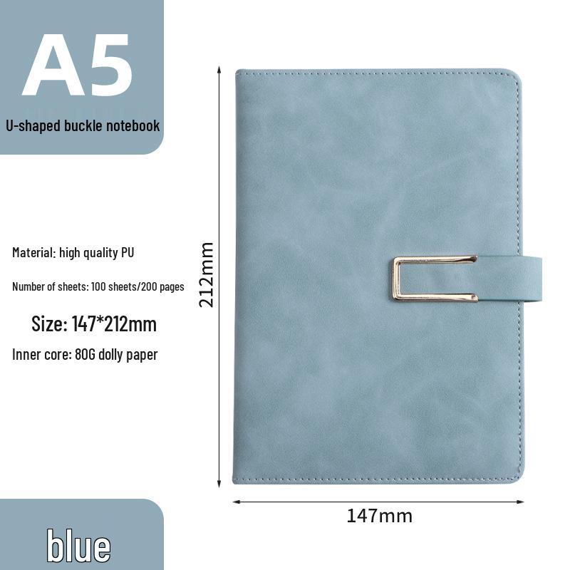A5 Portable Business & Student Meeting Notebook Gift Set