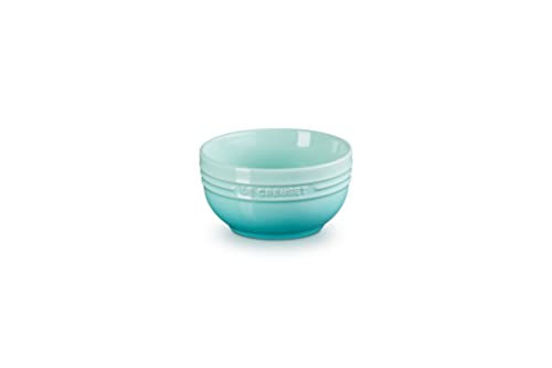 

Le Creuset Rice Bowl, 330ml, Cool Mint, Heat and Cold Resistant, Microwave, Oven, and Dishwasher Safe [Official Japanese Product]