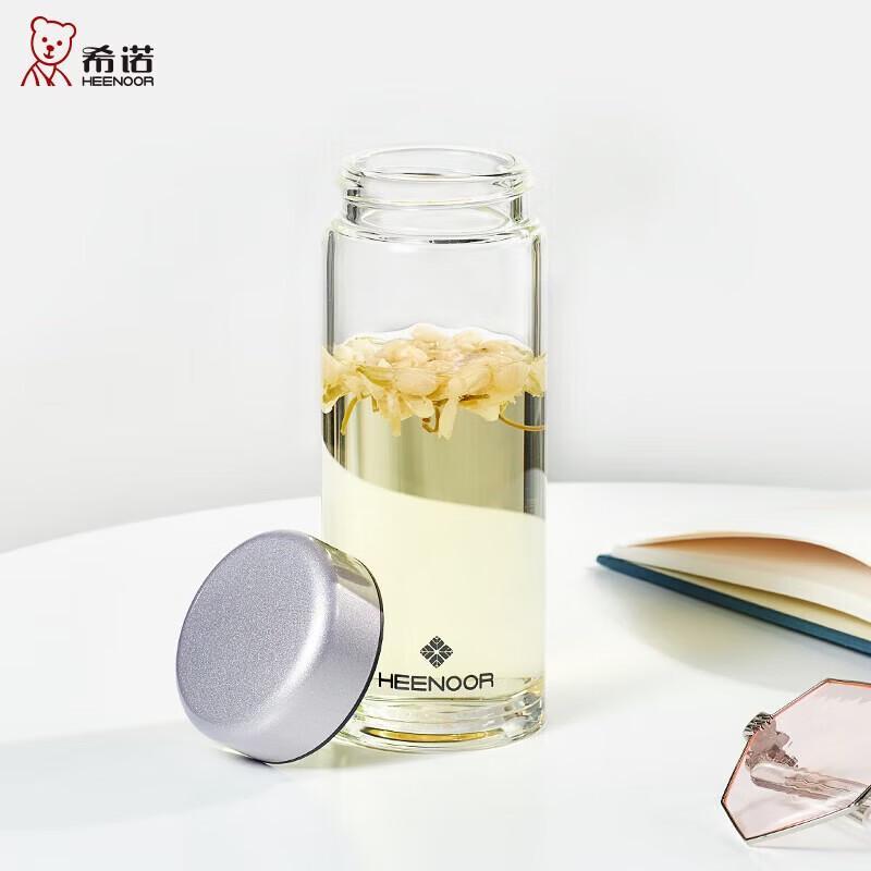 Xinuo N-6111 Portable Glass Cup with Lid