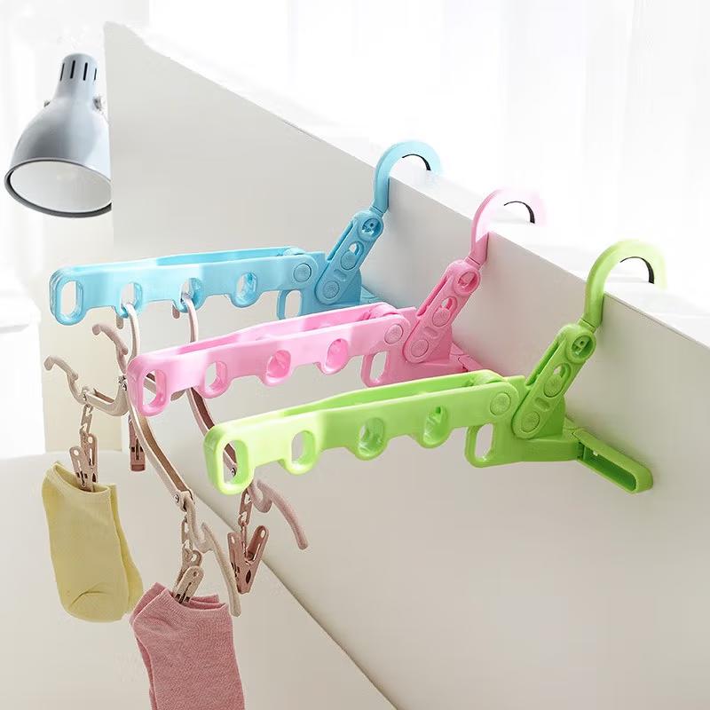 Foldable Portable Travel Clothes Hanger