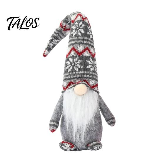 Gift Boxed Holiday Decoration Christmas Gnome Decoration, Plush Tomte Swedish Figurine, Soft Scandinavian Coffee Shop Display Ornaments Dwarf Doll for
