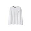 Timberland Rückenmuster Buchstabenaufdruck Outdoor Rundhals Lässiges Sweatshirt Herren Sweatshirt Weiß A29FC-100
