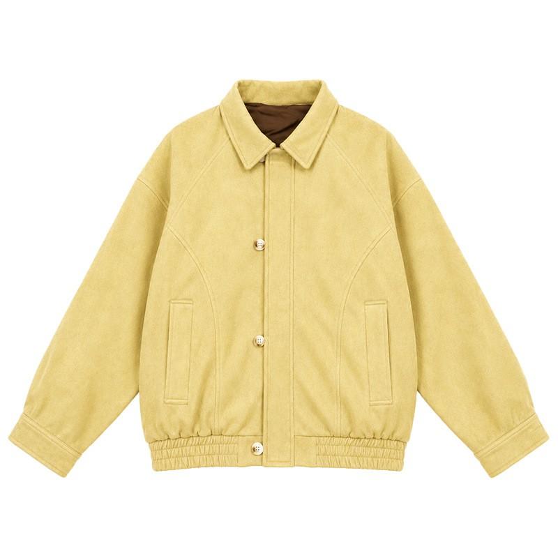Unisex Vintage Pilot Jacket Oversized Casual