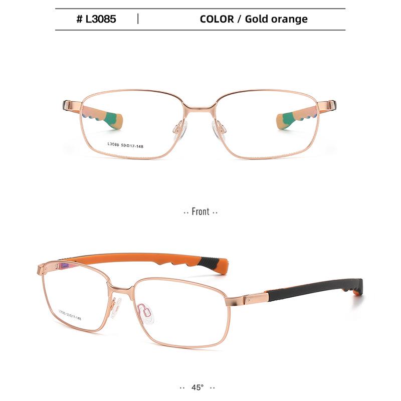 180° Folding Anti-Fall Basketball Sports Glasses with High-Quality Lenses for Running & Myopia
