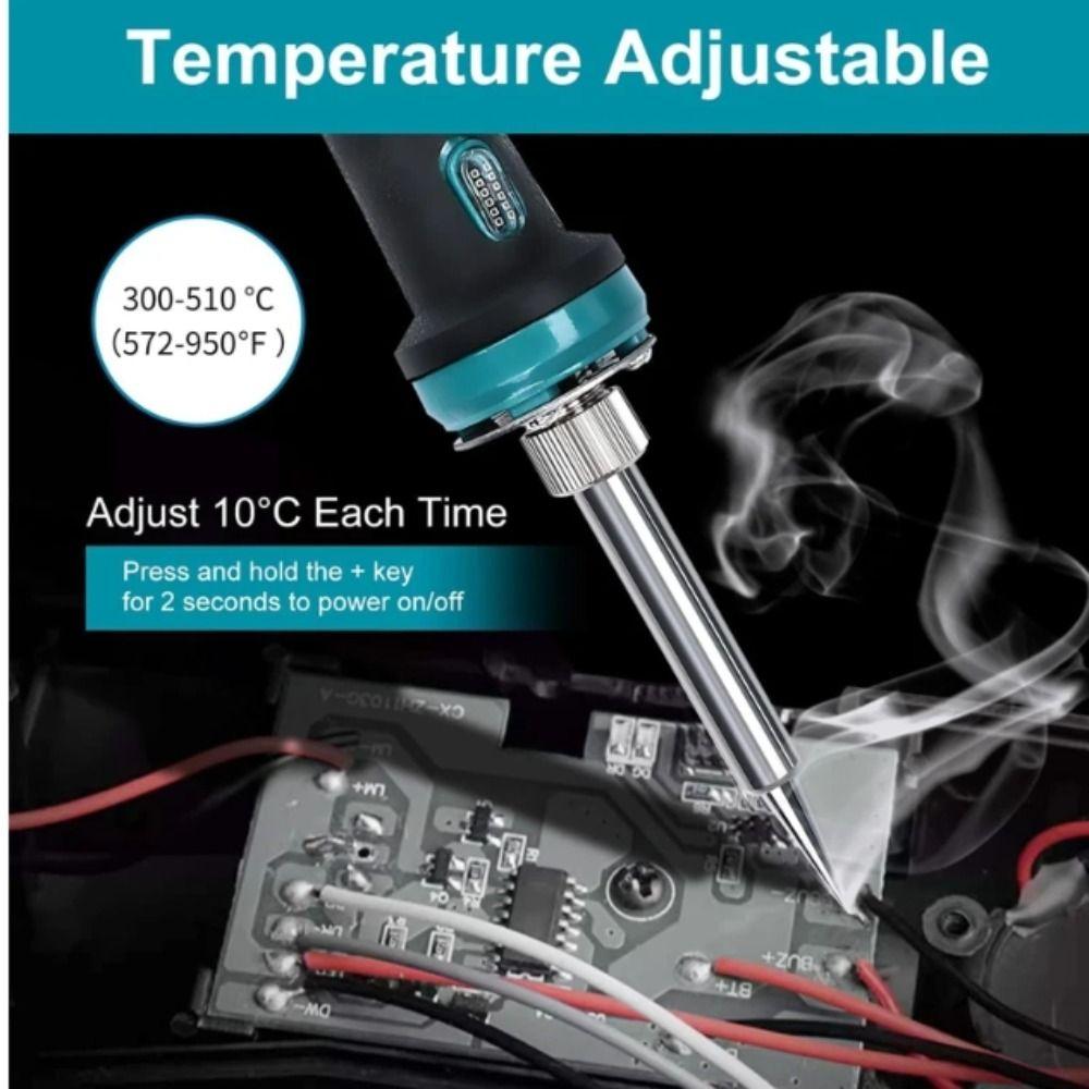 Fast Heating Portable Electric Soldering Iron Wireless Electric Soldering Iron  Welding Repair