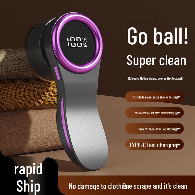 Electric Fabric Shaver & Pilling Remover with Suction for Home Use