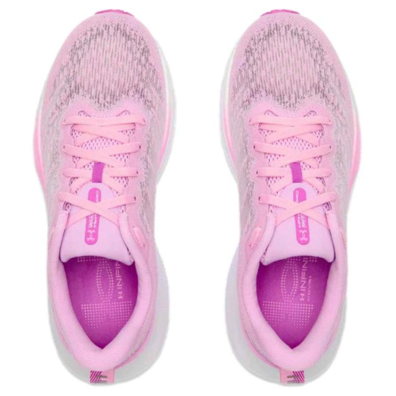 Under Armour Infinite Pro Low Top Long Distance Running Shoes Women's Pink Sneakers 3027197-600