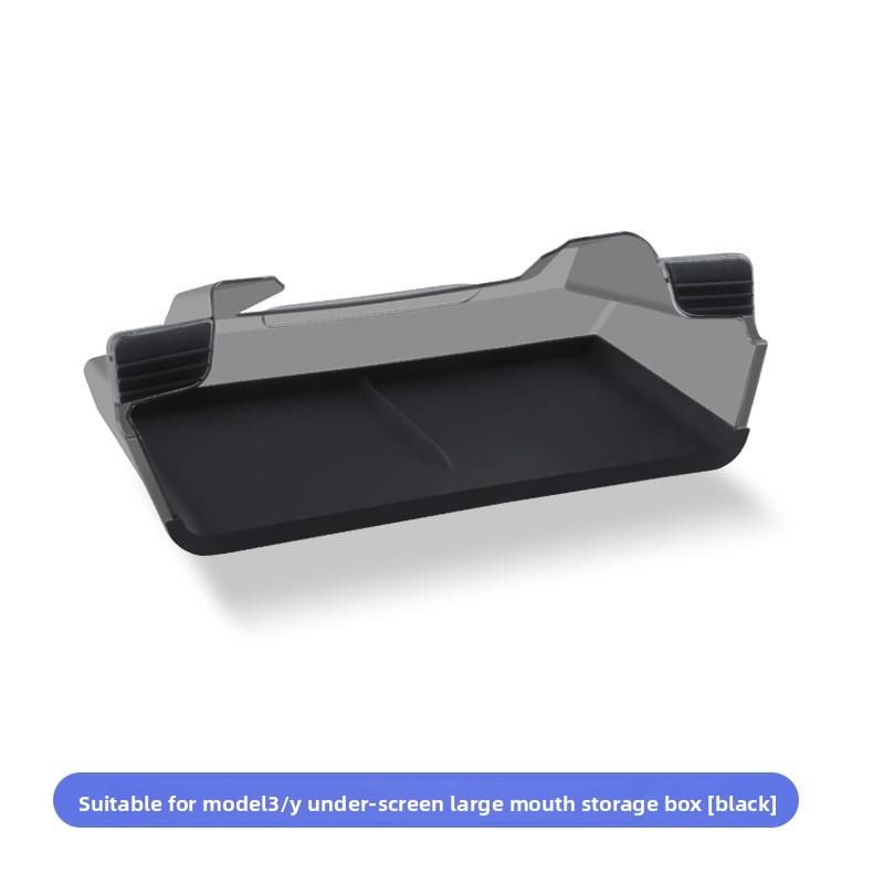Car Sticker For Tesla 3 Y Juniper Highland 2025 2026 ETC Card Storage Box Ice Crystal Transparent Box Wholesale Car Accessories