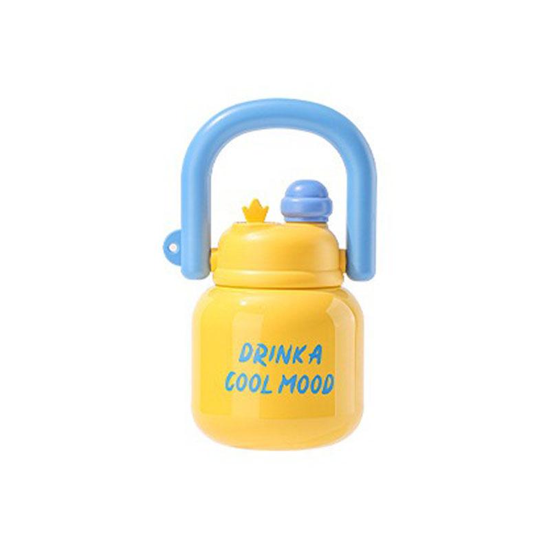 Portable Thermos Cup Stainless Steel Vacuum Flask Cold&Hot Sport Cup with Handle Car Cup Thermal Travel Mug Coffee Insulated Cup