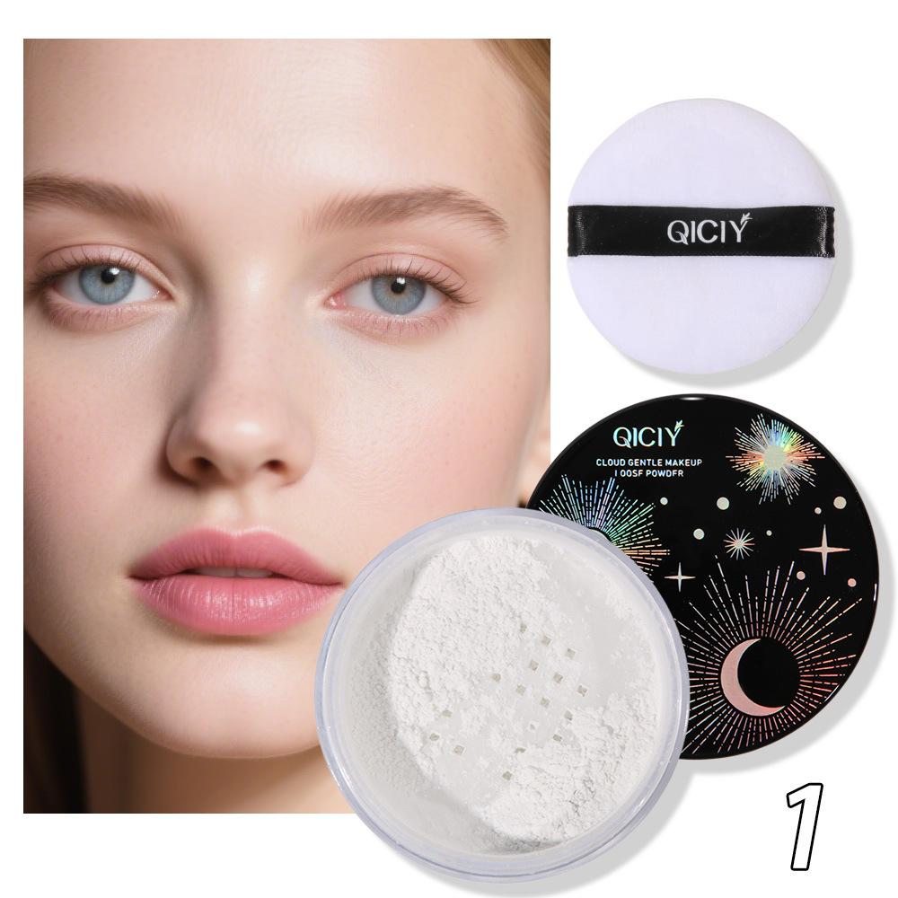 Cloud Gentle Makeup Loose Powder Oil Control Setting Powder Waterproof Long Lasting Matte Face Translucent Powder Cosmetic for Women