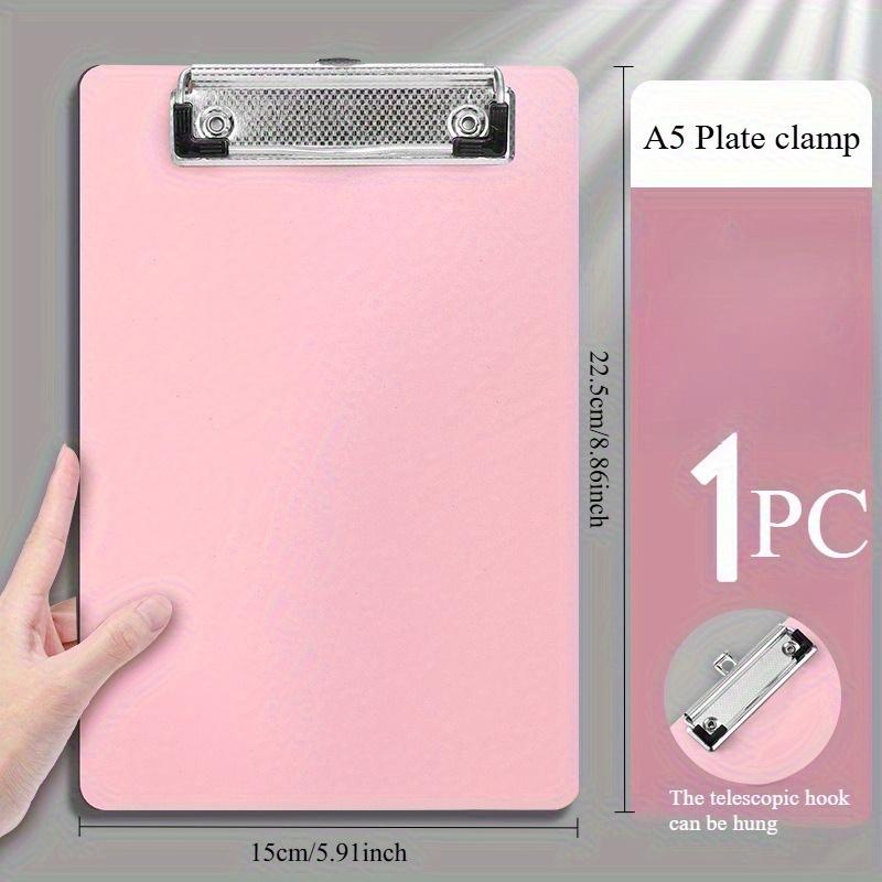 A5 Writing Pad Holder Clipboard for Students Test Papers and Office Supplies - Durable PP Material for Student Stationery 1280₽