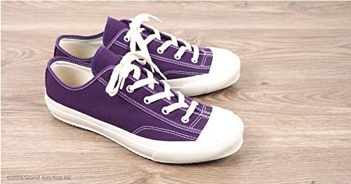 Moonstar Lifestyle GYM CLASSIC Canvas Sneakers, Made in Japan, Inner Wingtip, Vulcanized Construction, Black Mono, Size 27cm, E