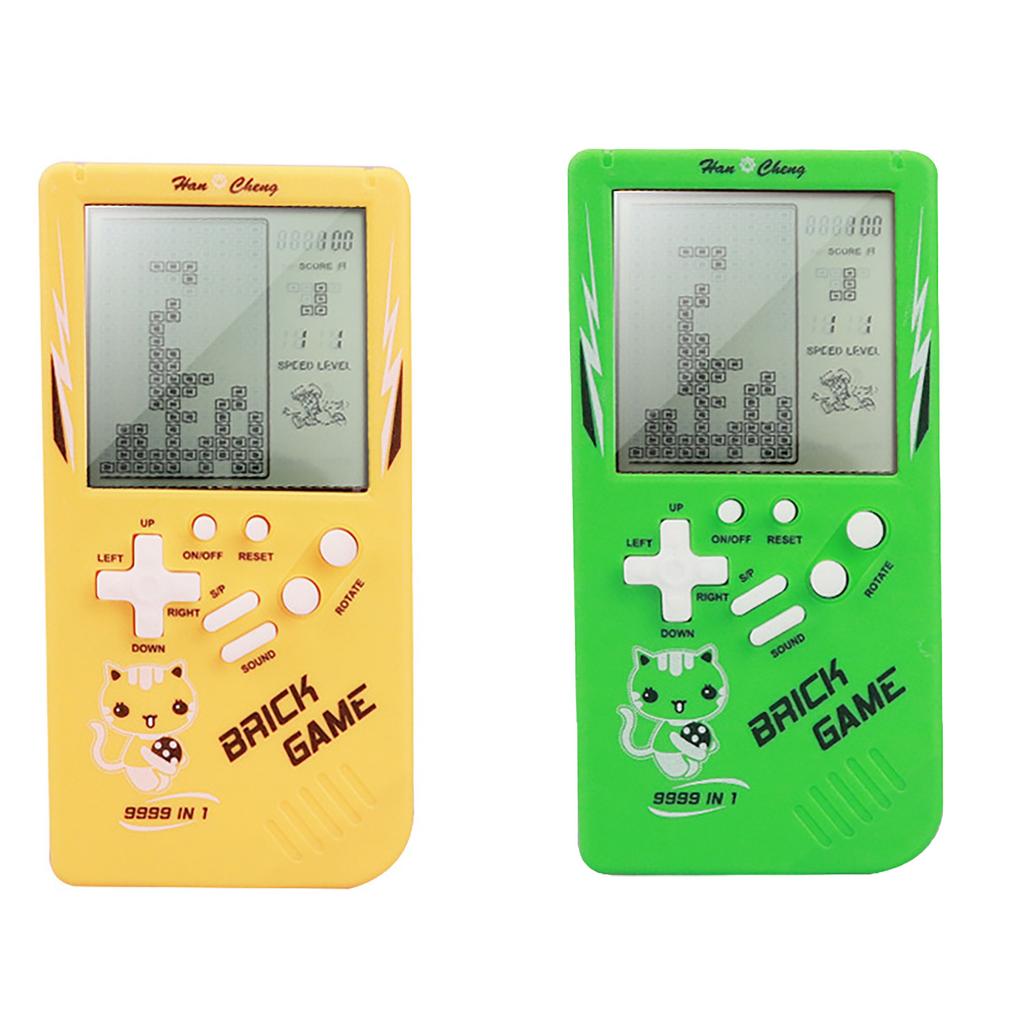 Retro Handheld Game Console Puzzle Game With Adjustable Difficulty And Speed, Small And Easy To Carry, The Best Gift