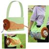 Portable Pet Cat Carrier Tote Bag Cartoon Lion Big Capacity Sight-Seeing Window Breathable Pet Carrier Sightseeing Tote