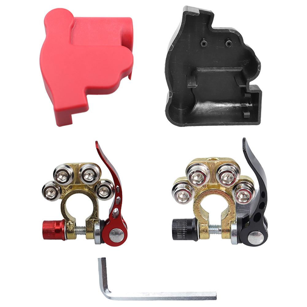 

1 комплект клемм автомобильного аккумулятора, автомобильный кабельный соединитель, аккумулятор Bornes, главный кабельный зажим, клемма 12 В 24 В для тягача UTV, грузовика