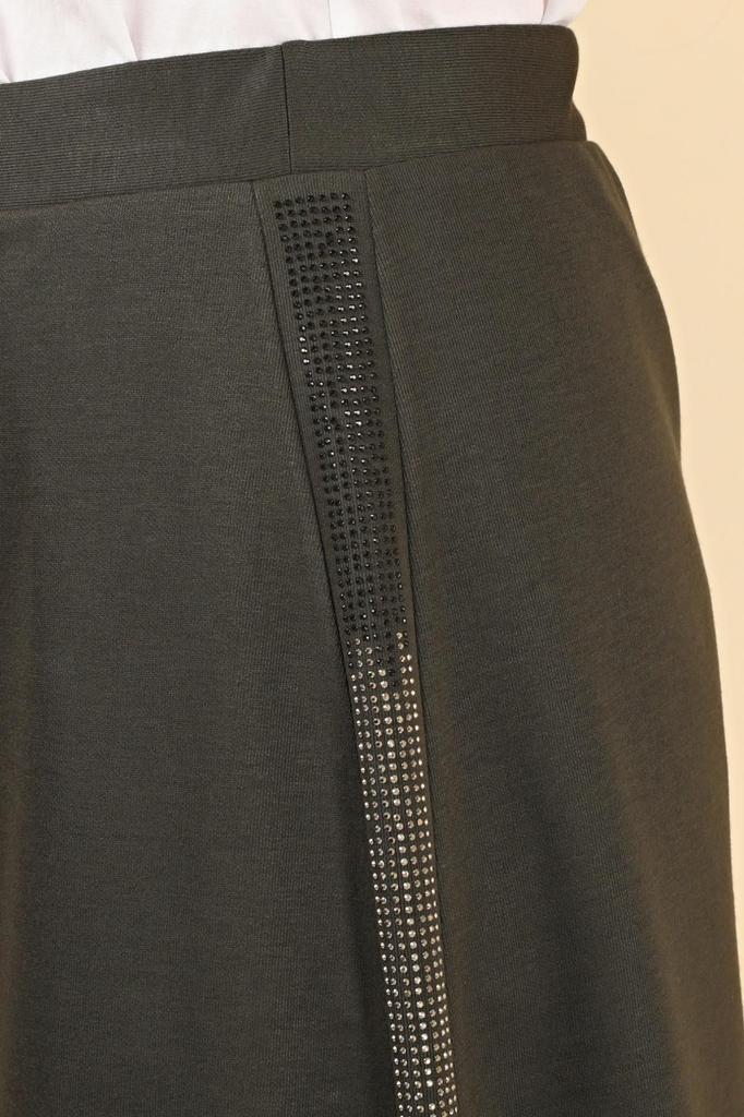 Fustă Stil Femei Mărime Mare Plus Size Creion Fustă Mamă Cu Pietre Laterale