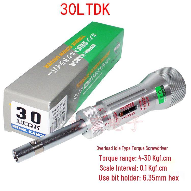 KANON Torque Adjustment Screwdriver Set (6, 12, 20, 30, 50, 100 LTDK) by Nakamura Japan 12