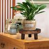 Wooden Plant Stand Flower Pot Base Holder Stool Garden Flower Display
