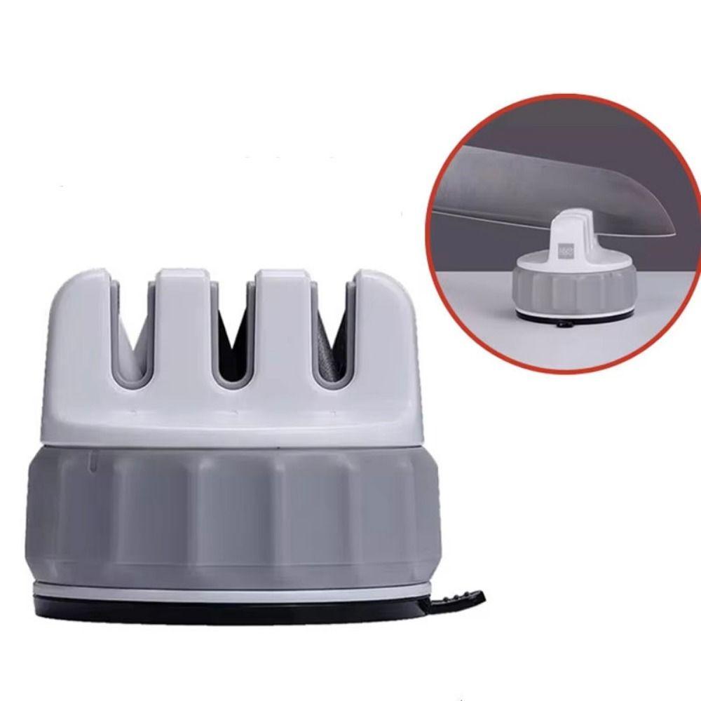 3 Stages Sharpening Stone Quick Sharpening Cutter Whetstone Mini Cutter Sharpener Kitchen