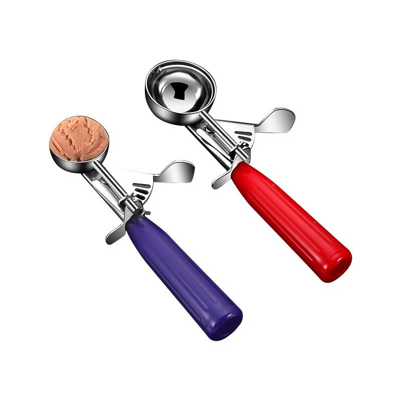 Stainless Steel Ice Cream Scoop and Dessert Spoon