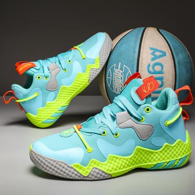Zapatillas de baloncesto para hombre, transpirables, antideslizantes, ligeras, informales, adiestramiento al aire libre, zapatillas masculinas de alta calidad