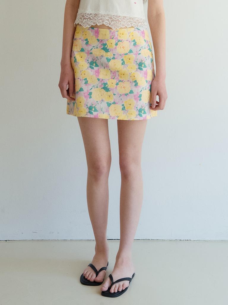 MURMURE Lorave Flower Mini Skirt_Lorave Skirt