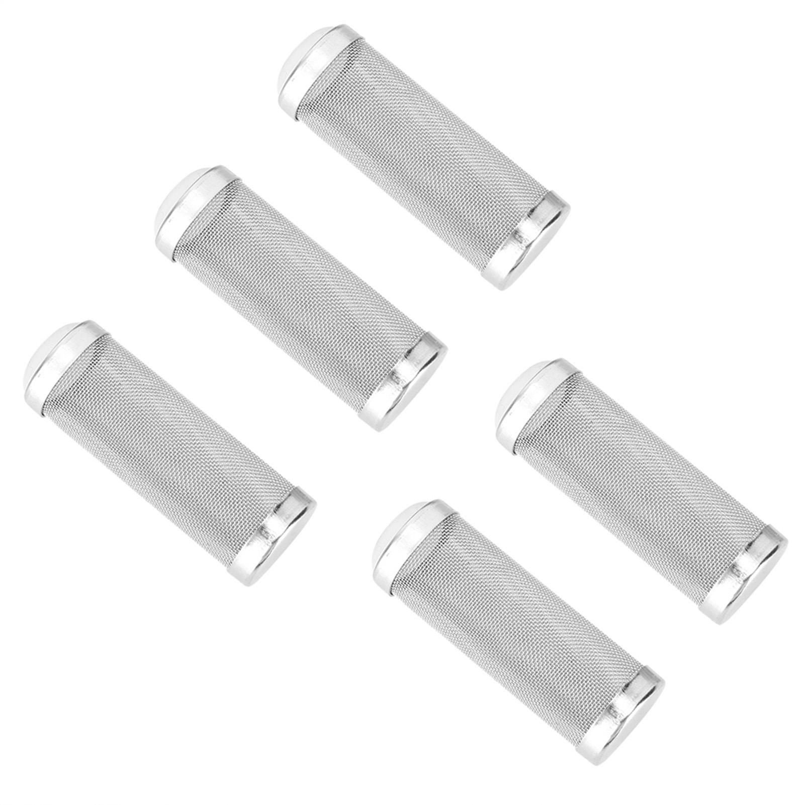 

5 pcs Stainless Steel Aquarium Filter Inflow Inlet Mesh Basket Shrimp Protecting Type 2