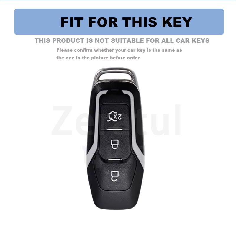Tpu Keyless Shell For Ford Explorer Edge Galaxy Fiesta Kuga Mk3 Mk4 Focus Fusion Mondeo 5 Mk5 Mustang F-150 Car Key Case Cover