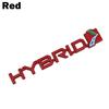 3D Metal HYBRID Car Sticker Emblem Badge for Hybrid Logo Toyota Prius Camry Crown Auris Rav4s Ford S-MAX Fusion Explorer Limited ESB3