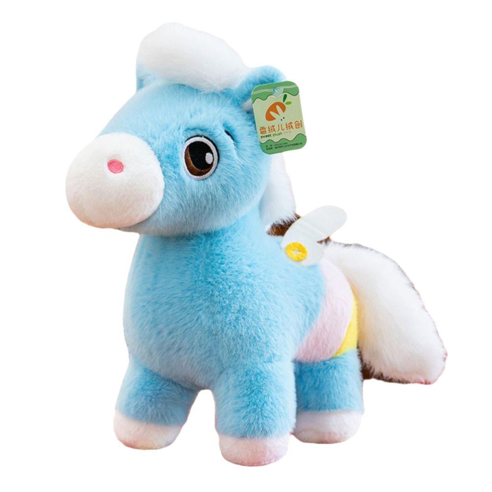 Cartoon Animal Chinese Zodiac Horse 25cm/30cm Pony Plush Doll Wealth Pony Mascot  Spring Festival
