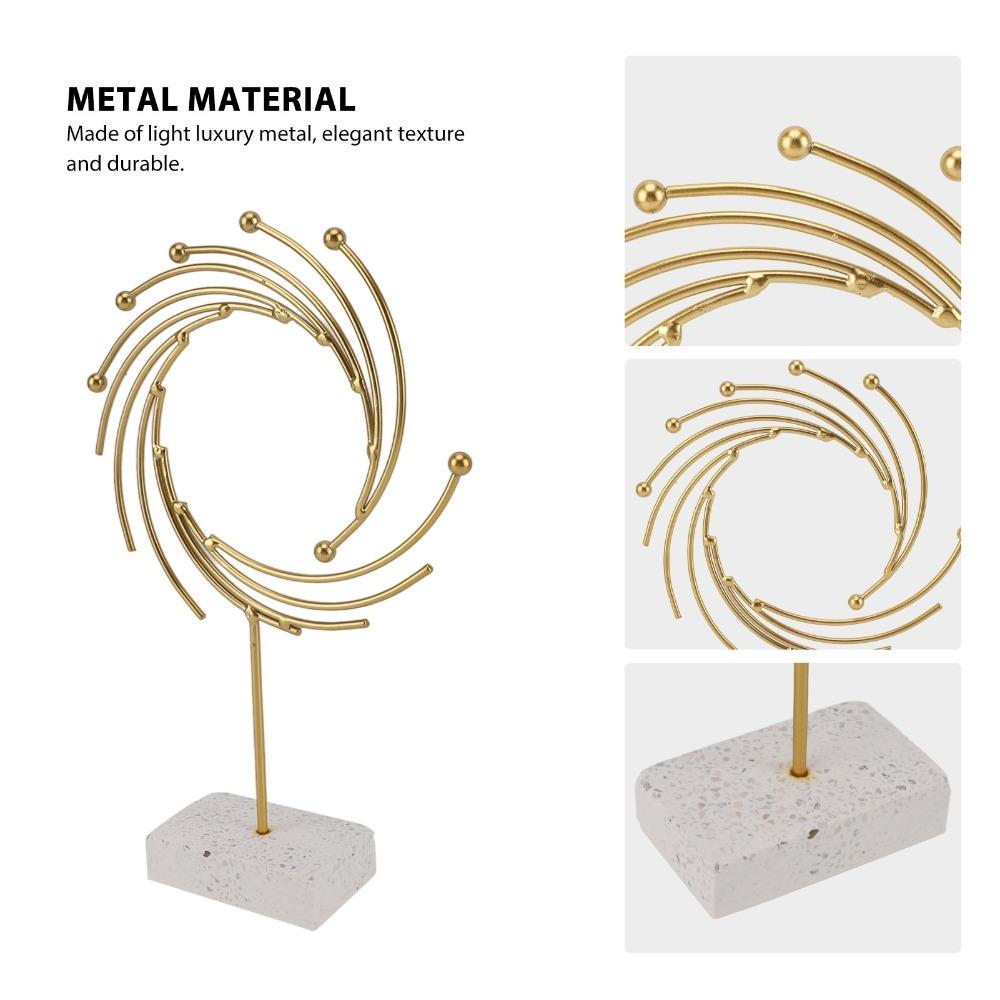 Iron Handmade Abstract Metal Sculpture Showroom Desktop Metal Ornament Study Room Display Craft