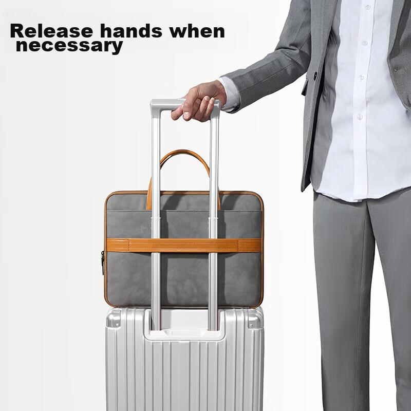 Taikesen Laptop Bag Compatible with Huawei 16-Inch Apple Lenovo Laptops, Protective Case for Men And Women, Stylish Desig