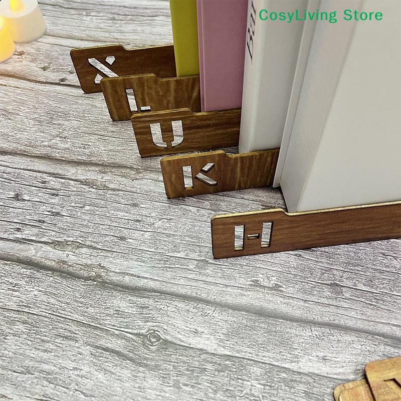 26Pcs Vinyl Record Divider Card Sort Alphabetically A-Z Clear LP Record Collection Label Simple Shelf Storage Vinyl Record