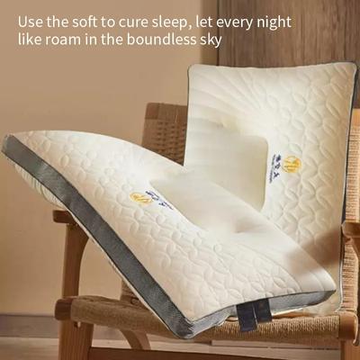 Space Pillow 3D Ergonomic Health Care Cervical Neck Pillow Memory Massage SPA Comfortable Sleeping Pillow
