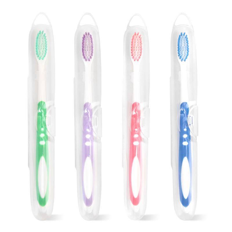 

Американская зубная щетка X-brush с мягкой щетиной для взрослых с индивидуальной упаковкой для путешествий