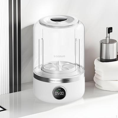 Portable Washer Cordless Space Saving Multipurpose USB Rechargeable 13x21cm for Clothing, Underwear