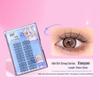 Lishu Idol Series 3: Girls Natural Look False Eyelashes - Self-Adhesive, Clustered Segments