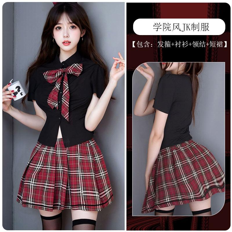 Sex Lingerie Sexy Pure Lust Wind Tight Seduction Student Clothing Nightclub Babes Wind Uniform